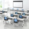 JNMDLAKO Folding Conference Table with Casters view 2