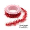 Metallic Tinsel Wire Garland, Christmas Decoration, 12 m view 2