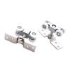Qianly 2-Piece Set of Sliding Door Track Rollers with Hanging Roller for Patio Doors view 1