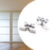 Qianly 2-Piece Set of Sliding Door Track Rollers with Hanging Roller for Patio Doors view 4