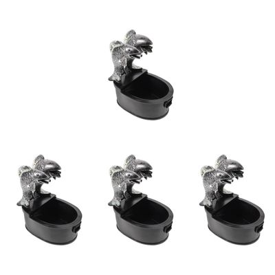 Toddmomy 4-Piece Circulating Water Fountain Hydroponic Planters