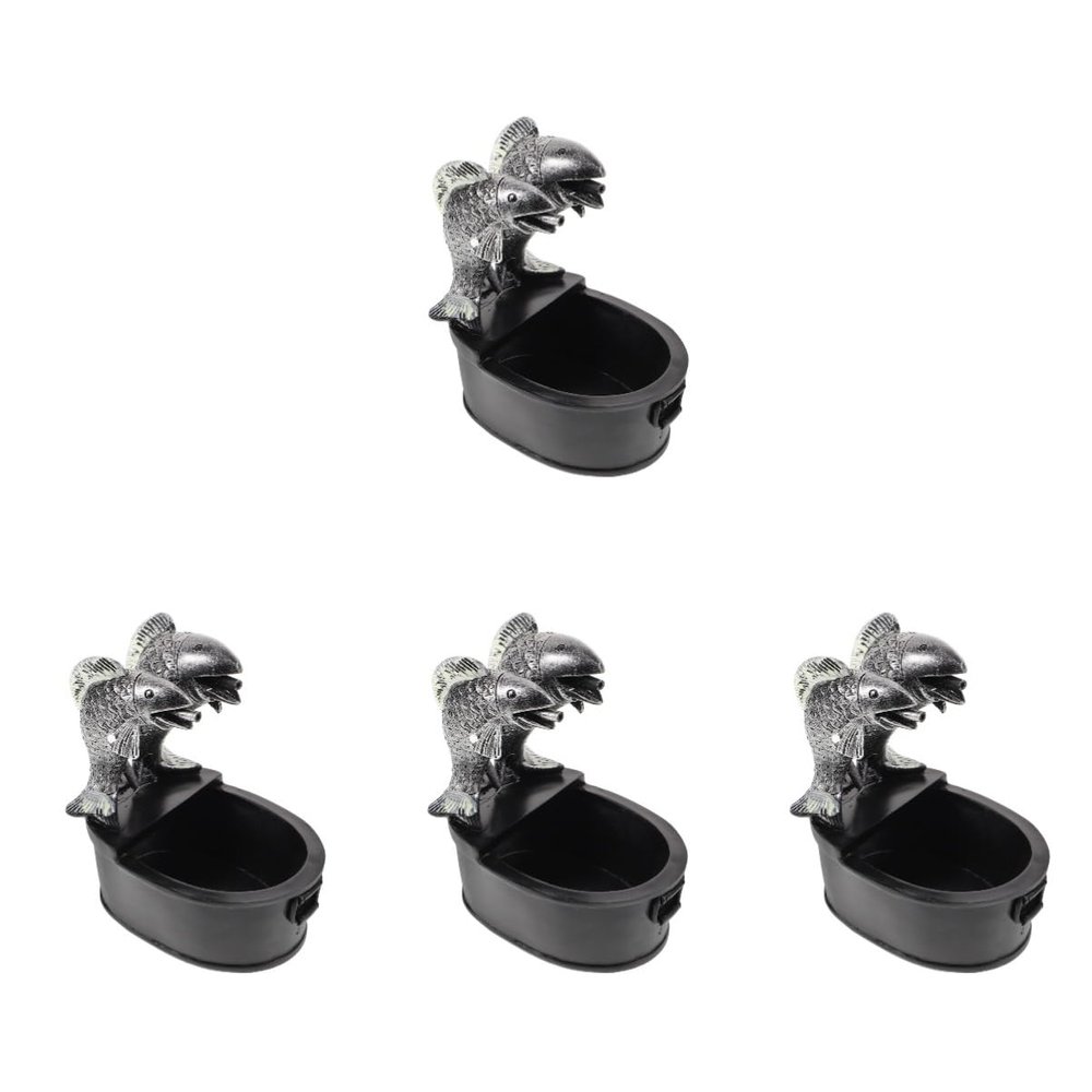 Toddmomy 4-Piece Circulating Water Fountain Hydroponic Planters