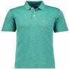 RAGMAN Men's Softknit Polo, Flame Design, Emerald-378, L view 1