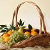 Large Rattan Picnic Basket for Kitchen Storage view 3