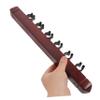 Abaodam 2-Piece Wall-Mounted Wooden Pool Cue Holder, 6-Hole Rack view 4