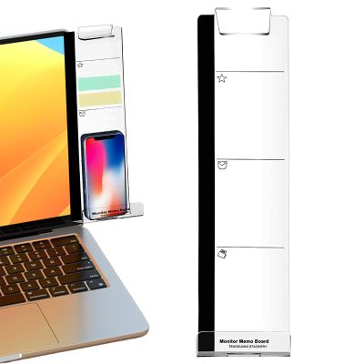 Transparent Adhesive Side-Mount Memo Board