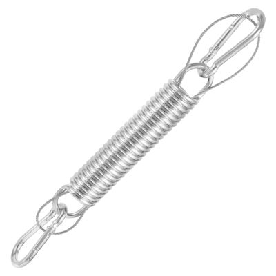 GALPADA 1-Set Metal Swing Spring Set for Hanging Chairs, Durable Galvanized Spring Hooks for Indoor and Outdoor Use