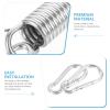 GALPADA 1-Set Metal Swing Spring Set for Hanging Chairs, Durable Galvanized Spring Hooks for Indoor and Outdoor Use view 3
