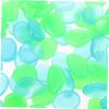 CAXUSD 100-Count Glow-in-the-Dark Stones, Luminous Pebbles for Garden Decor, Aquariums and Walkways, Durable Resin Stones for Plants view 3