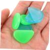 CAXUSD 100-Count Glow-in-the-Dark Stones, Luminous Pebbles for Garden Decor, Aquariums and Walkways, Durable Resin Stones for Plants view 4