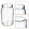 KADAX 24-Piece Canning Jar Set, 760 ml, TO82, Red Checkered Lids view 4