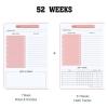 52-Week Planner 2025, Daily Full-Page Planner, January–December, Green view 4