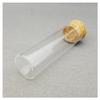 Laboratory Glassware, 12-Piece Set: 30 × 100 mm Thickened Flat-Bottom Glass Test Tubes with Corks view 1