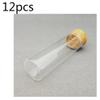 Laboratory Glassware, 12-Piece Set: 30 × 100 mm Thickened Flat-Bottom Glass Test Tubes with Corks view 2