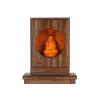 Wall-Mounted Buddhist Altar Display Stand for Guanyin and Caishen view 1