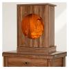 Wall-Mounted Buddhist Altar Display Stand for Guanyin and Caishen view 4