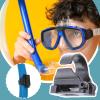 Snorkel Keeper Clip with Automatic Buckle for Goggles view 2