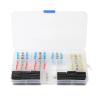 100-Piece Heat-Shrink Wire Connectors, Solder Sleeves, Fast Butt Electrical Cable Terminals, Heat-Shrink Tubing view 4