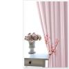 Homxi 2-Pack Pink Floral Branch Grommet Curtains, 2 x 96W x 229H cm view 4