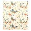 Refrigerator Magnet Cover, Cute Butterfly, Beige, 58.4 x 66 cm view 1