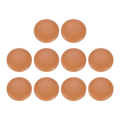 QUARKZMAN 10 Pack PU Leather Round Buttons, 18mm Diameter