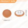 QUARKZMAN 10 Pack PU Leather Round Buttons, 18mm Diameter view 2