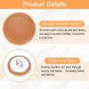QUARKZMAN 10 Pack PU Leather Round Buttons, 18mm Diameter view 4