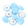 QUARKZMAN 10 Pack PU Leather Round Buttons 15mm view 1