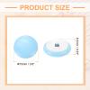 QUARKZMAN 10 Pack PU Leather Round Buttons 15mm view 2