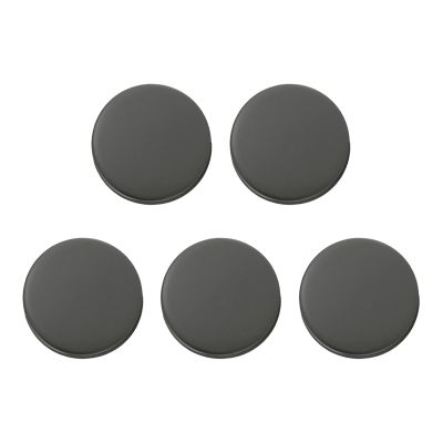 QUARKZMAN 5-Pack 15mm Metal Flat Buttons Set