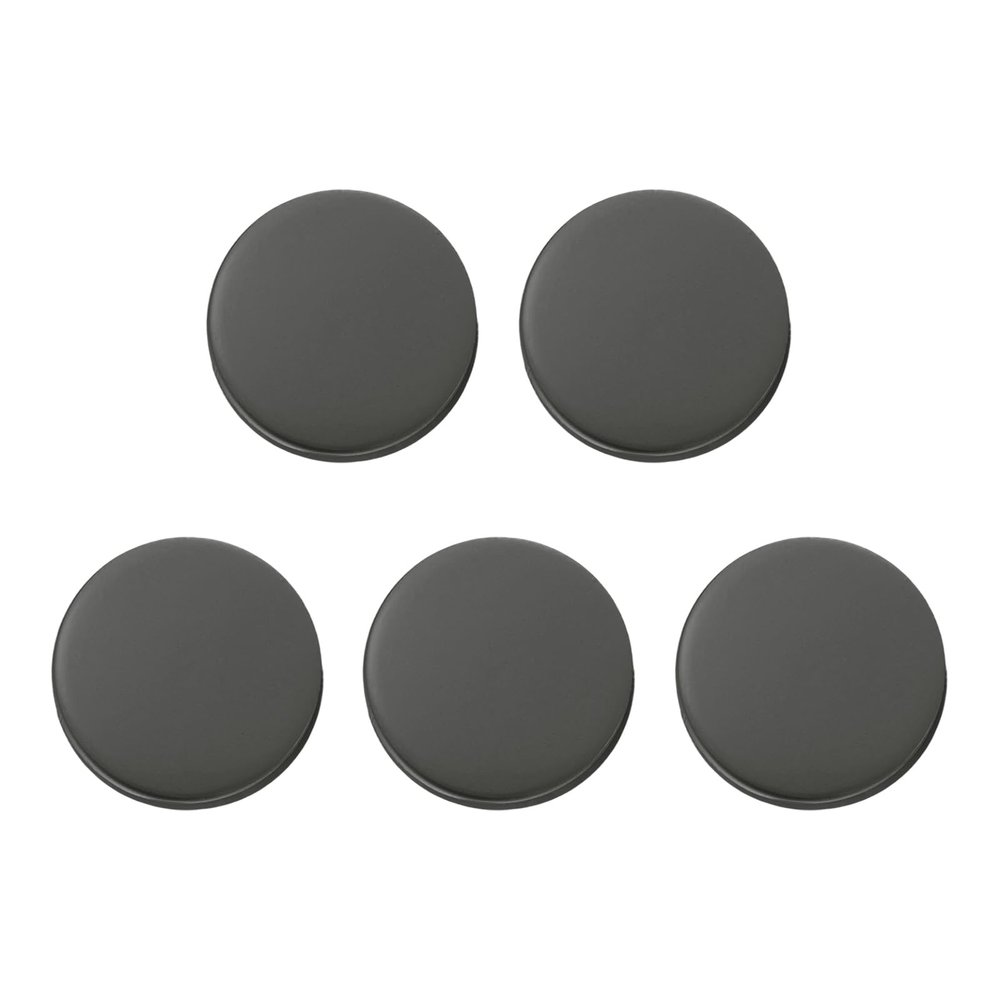 QUARKZMAN 5-Pack 15mm Metal Flat Buttons Set
