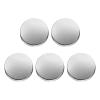 QUARKZMAN 5-Pack 15mm Metal Flat Buttons Set view 1