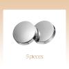 QUARKZMAN 5-Pack 15mm Metal Flat Buttons Set view 3
