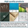 Shade Sail 95 x 110 cm, 95% UV Protection, Breathable Outdoor Sun Shade with Rope and Cable Ties, Custom Sizes, White view 2