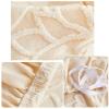 Pet Couch Cover for 4-Seater Sofa, Stretch Jacquard, 235–300 cm, Coffee view 4
