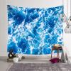Homxi Kids' Room Tapestry Wall Decor, 300 W x 256 H cm, Ocean, White and Blue view 4