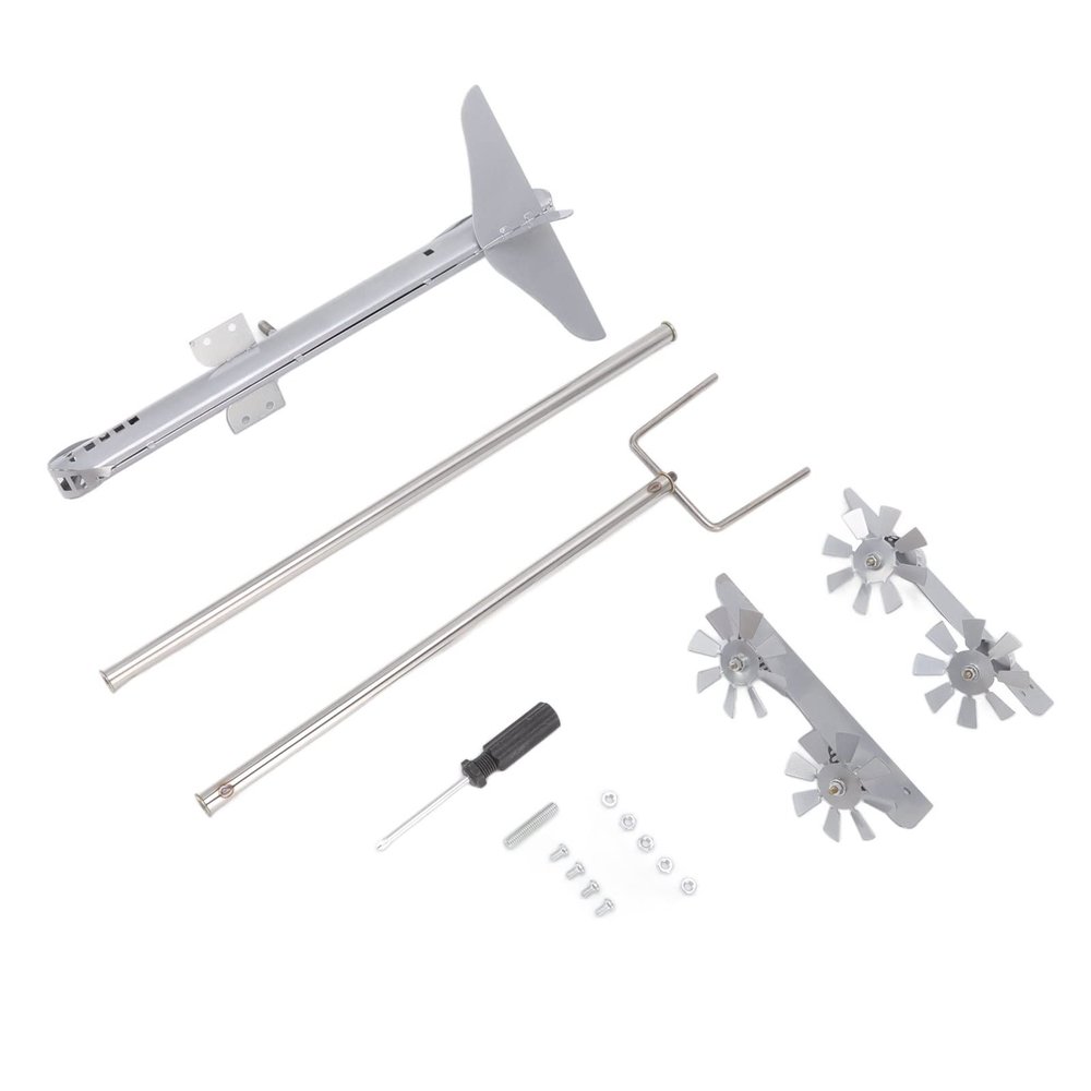 Greensen Stainless Steel Airplane Wind Spinner
