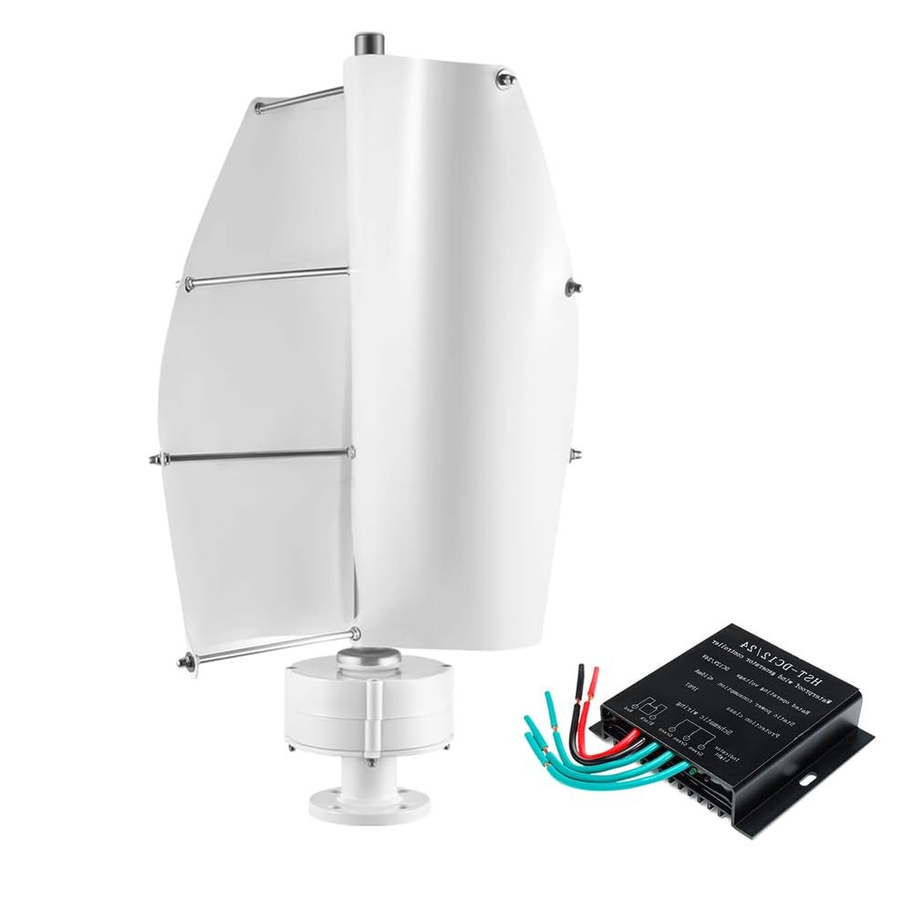 AISINILALAO 220V 1500W–3000W Small Household Wind Turbine Generator Kit, 12V/24V/48V, 2 Blades