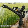 Majatou Irrigation Sprinkler, 1.5-Inch to 1-Inch DN25 Female Thread, Adjustable 360° Rotating Rocker-Arm Sprinkler view 3