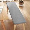 ZUOZHE 2 in. Waterproof Outdoor Bench Cushion, Light Gray, 70 x 50 x 2 in. view 1