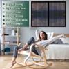Magnetic Insect Screen Door Curtain, 225 x 100 cm, No Drilling, Strong Magnets, Automatic Closing, Black view 2