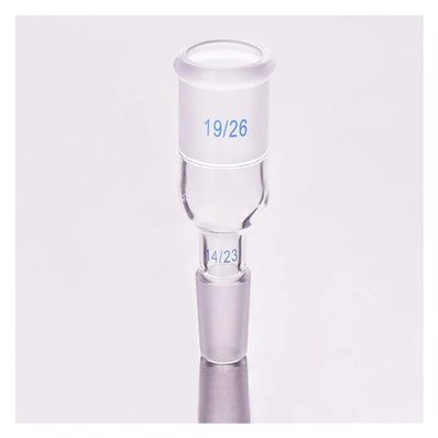 Borosilicate Glass Adapter, Female 19/26, Male 14/23, Type B