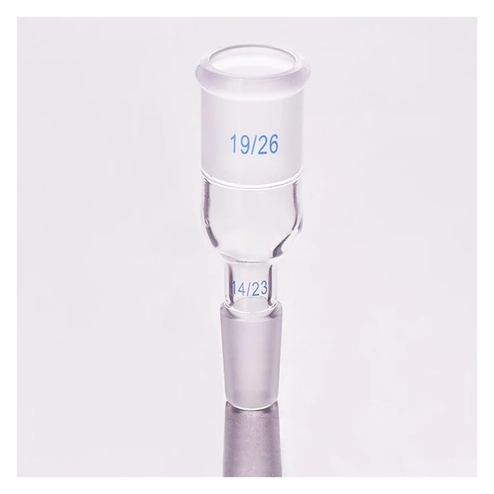 Borosilicate Glass Adapter, Female 19/26, Male 14/23, Type B