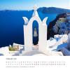 Edition Seidel Premium Santorini 2026 A4 Wall Calendar – Greece, Fira, Oia and Cliffs view 2