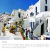 Edition Seidel Premium Santorini 2026 A4 Wall Calendar – Greece, Fira, Oia and Cliffs view 3