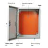 Stainless Steel Electrical Enclosure for Outdoor Use view 2