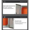 Stainless Steel Electrical Enclosure for Outdoor Use view 3