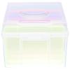 SHINEOFI Photo Organizer Box for Cards and Small Items, Multifunctional Storage Box with Separate Compartments view 1