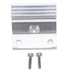 Aluminum Hotend Heatsink for K1 and K1 Maximum 3D Printers, Silver, 28 x 24 x 20 mm view 1