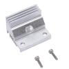 Aluminum Hotend Heatsink for K1 and K1 Maximum 3D Printers, Silver, 28 x 24 x 20 mm view 2